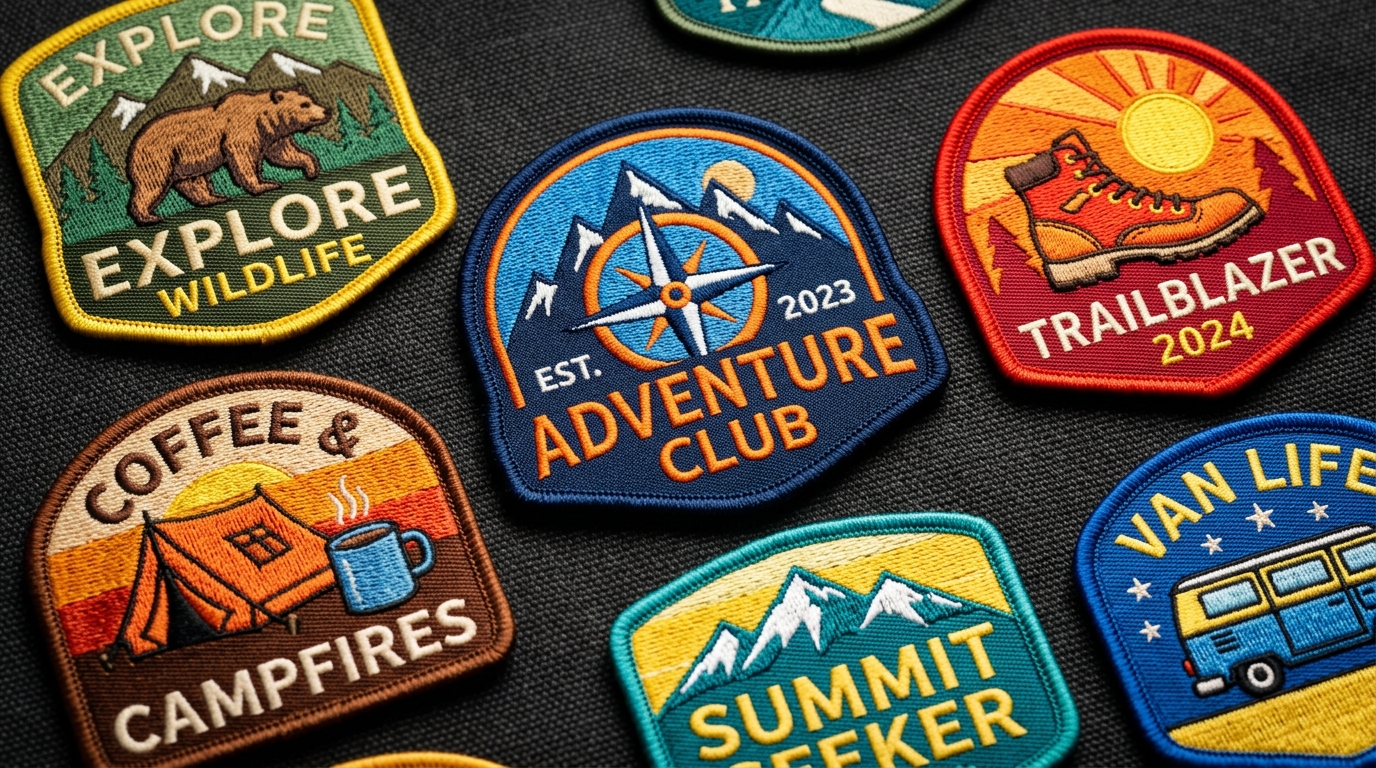 The Ultimate Guide to Custom Embroidered Patches: Types, Twill Fabrics, Thread Counts & Backings