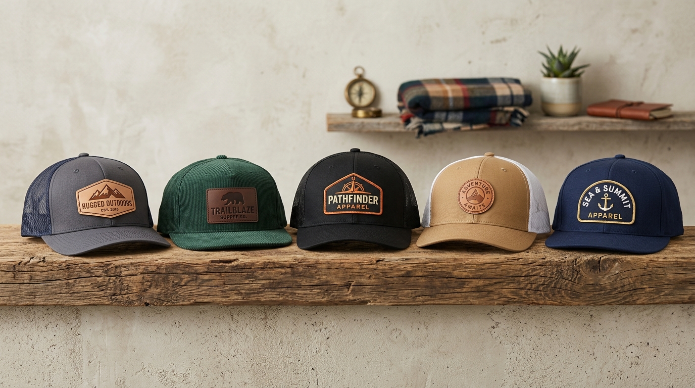 Custom Hat Patches: Best Patch Styles, Sizing & Heat Press Attachment for Truckers, Snapbacks & Beanies
