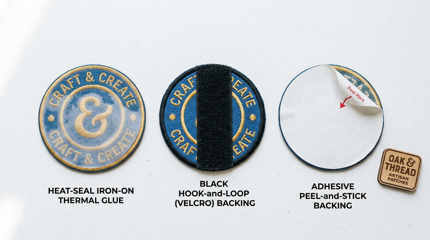 Custom Patch Backings Compared: Iron-On, Velcro Hook & Loop, Peel & Stick, Sew-On & Magnetic