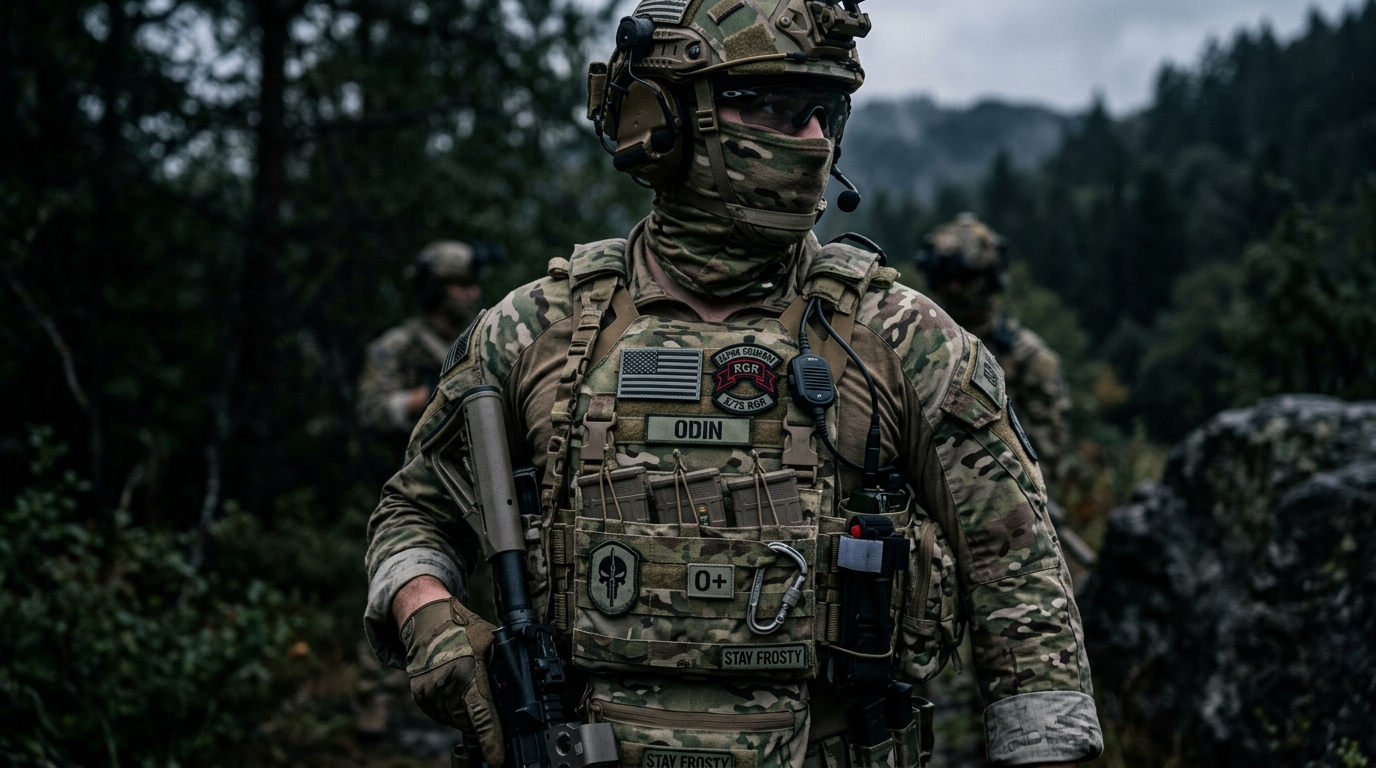 Military & Tactical Morale Patches: Velcro Hook & Loop Standards, IR Technology & Uniform Regulations