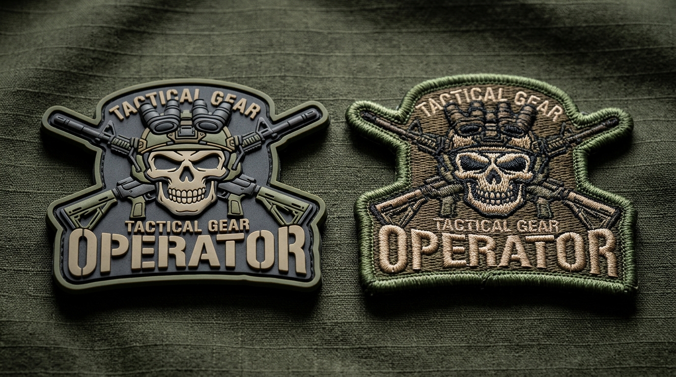 PVC Patches vs. Embroidered Patches: 10 Critical Differences for Tactical, Outdoor & Uniform Gear