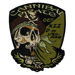 Custom 3D Embroidered Patch Sample 3