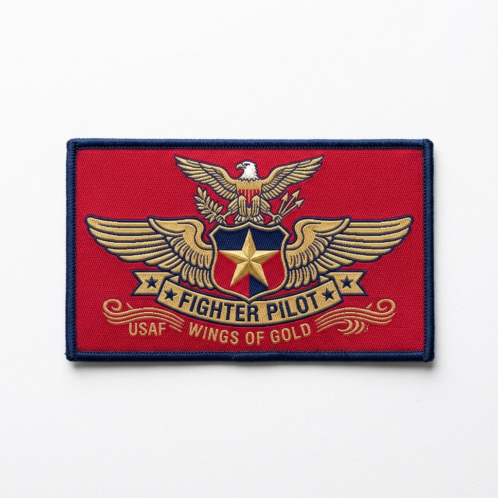 Custom woven patches with fine jacquard threads and crisp micro lettering