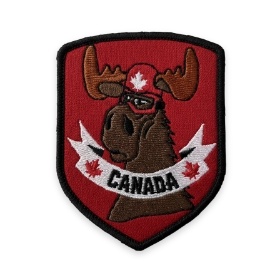 Custom embroidered workwear uniform patch with high-density threads