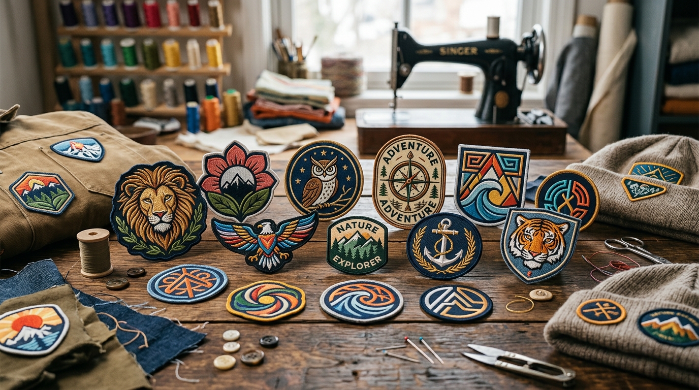 Personalized Custom Patches for Clothing, Hats & Unique Brand Designs