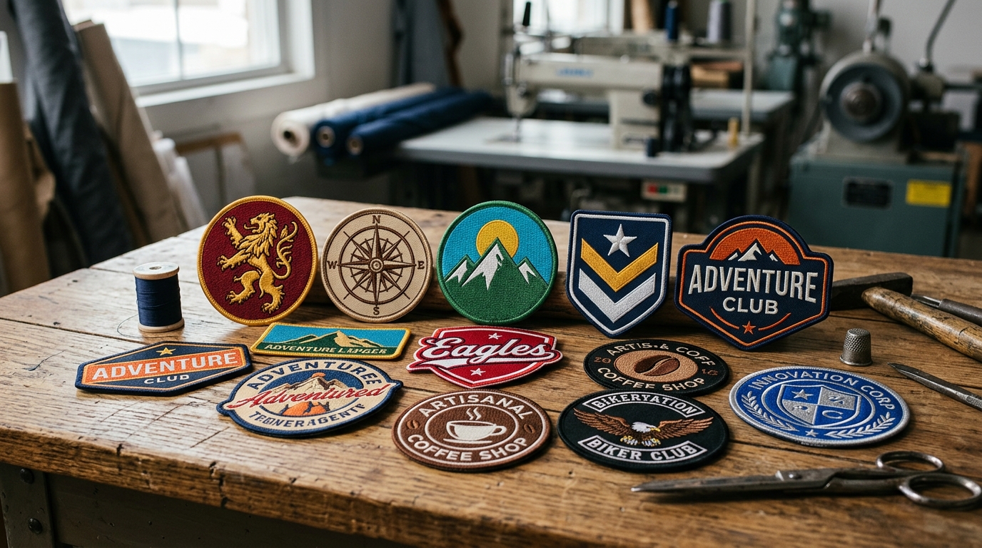 High-Quality Custom Patches for Apparel Brands, Teams & Businesses