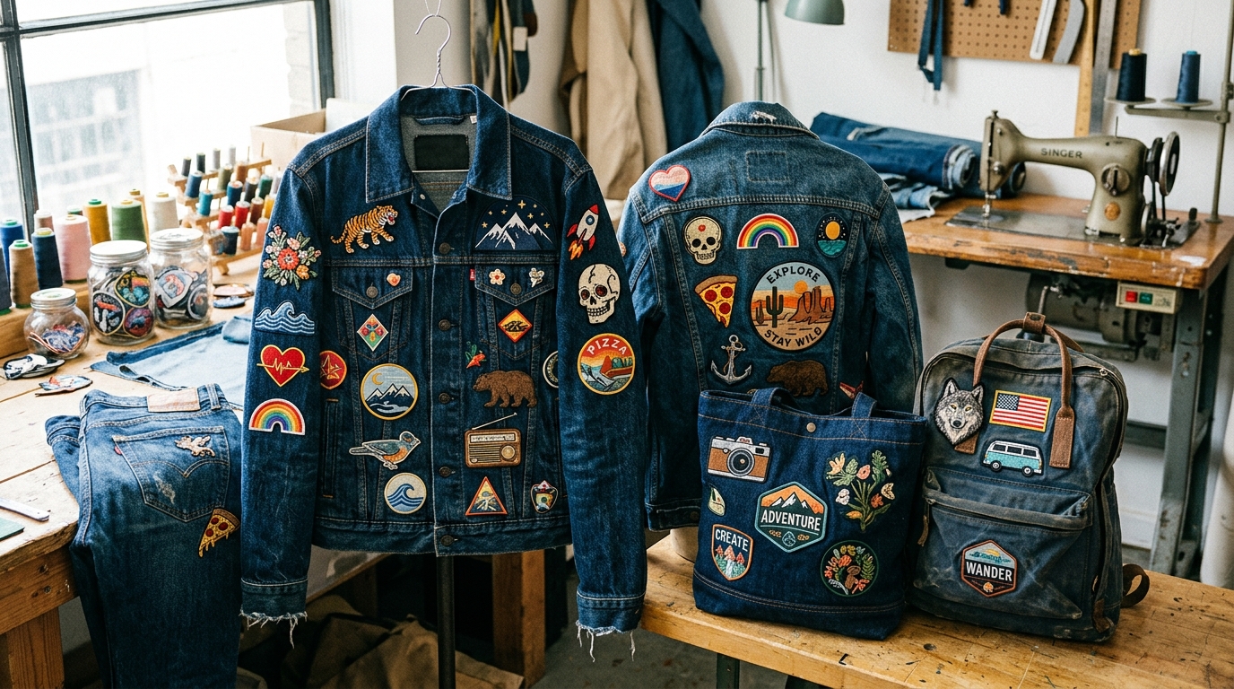 How Custom Patches Make Everyday Clothing Stand Out From Simple to Stylish