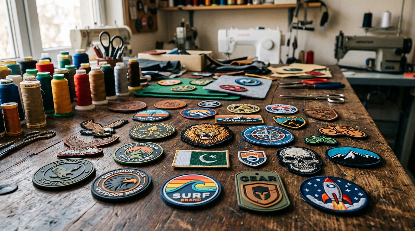 Custom Patches Manufacturer: Embroidered, PVC & Custom Logo Patches