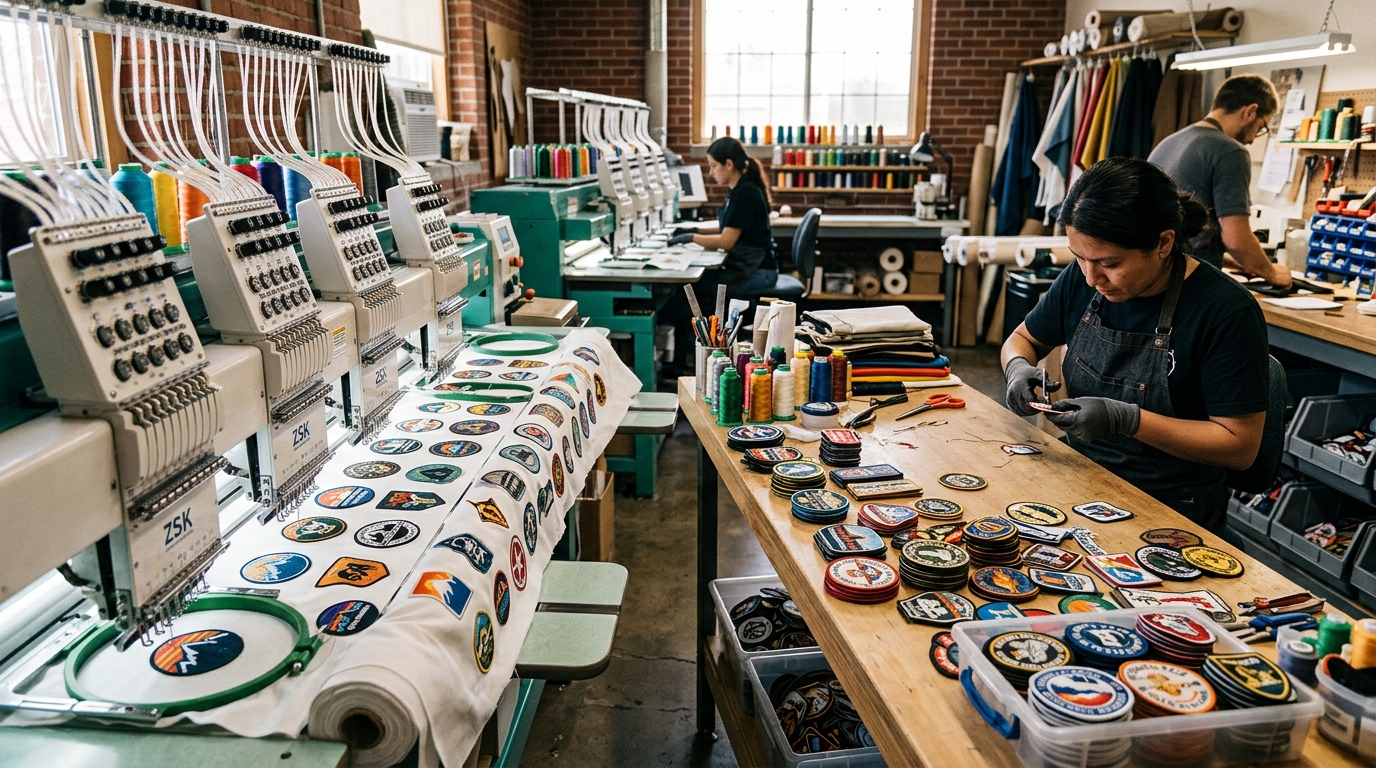 Custom Embroidered Patches for Clothing Brands  From Design Ideas to Bulk Orders