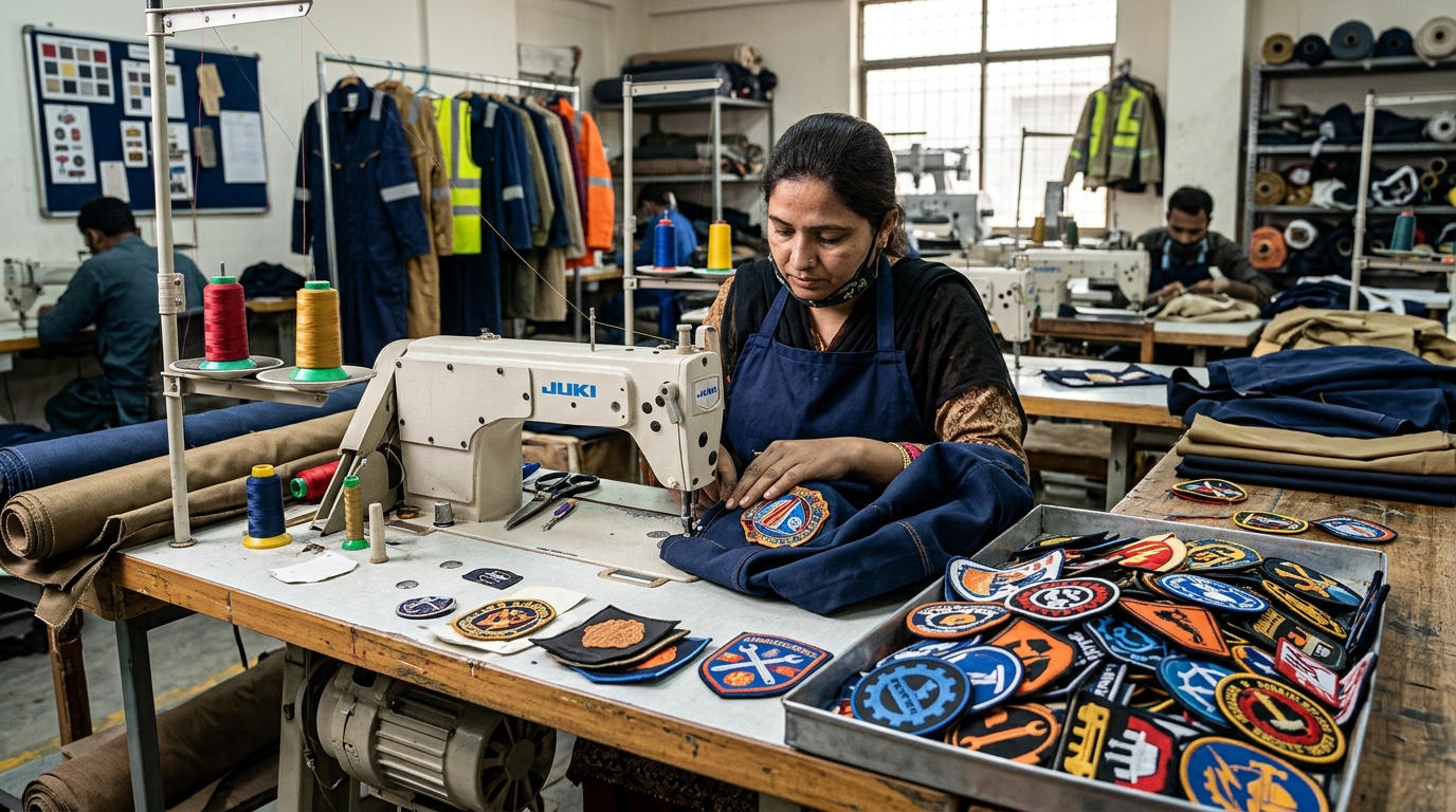 Custom Patches for Workwear  Choosing Durable Designs for Every Industry