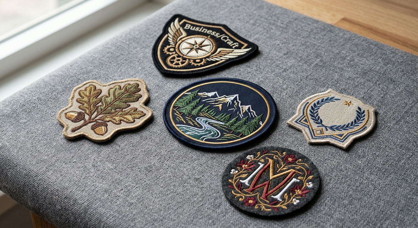 Custom Logo Patches for Businesses, Fashion Brands, and Personalized Apparel