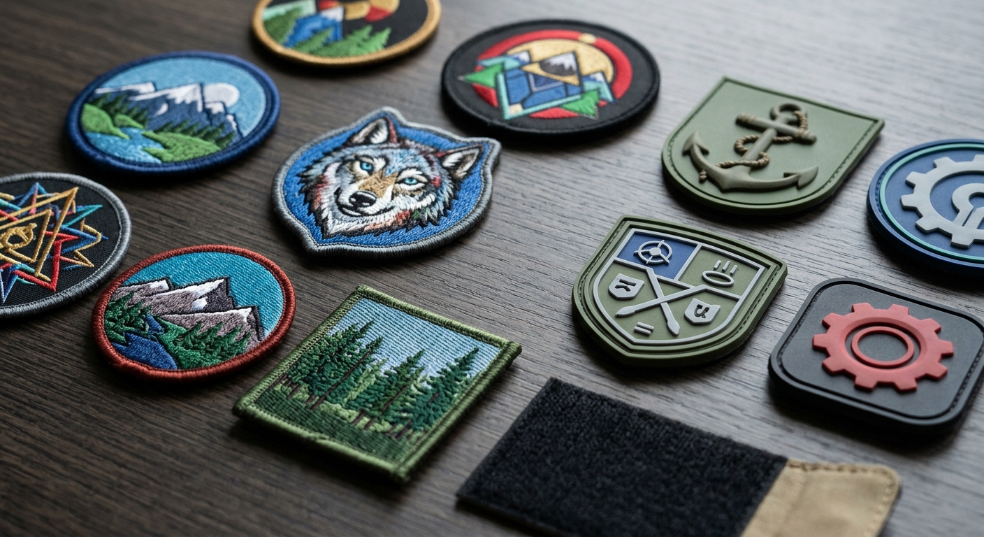 Custom Patches Made to OrderPremium Embroidered, PVC, Velcro, and Wholesale Logo Patches