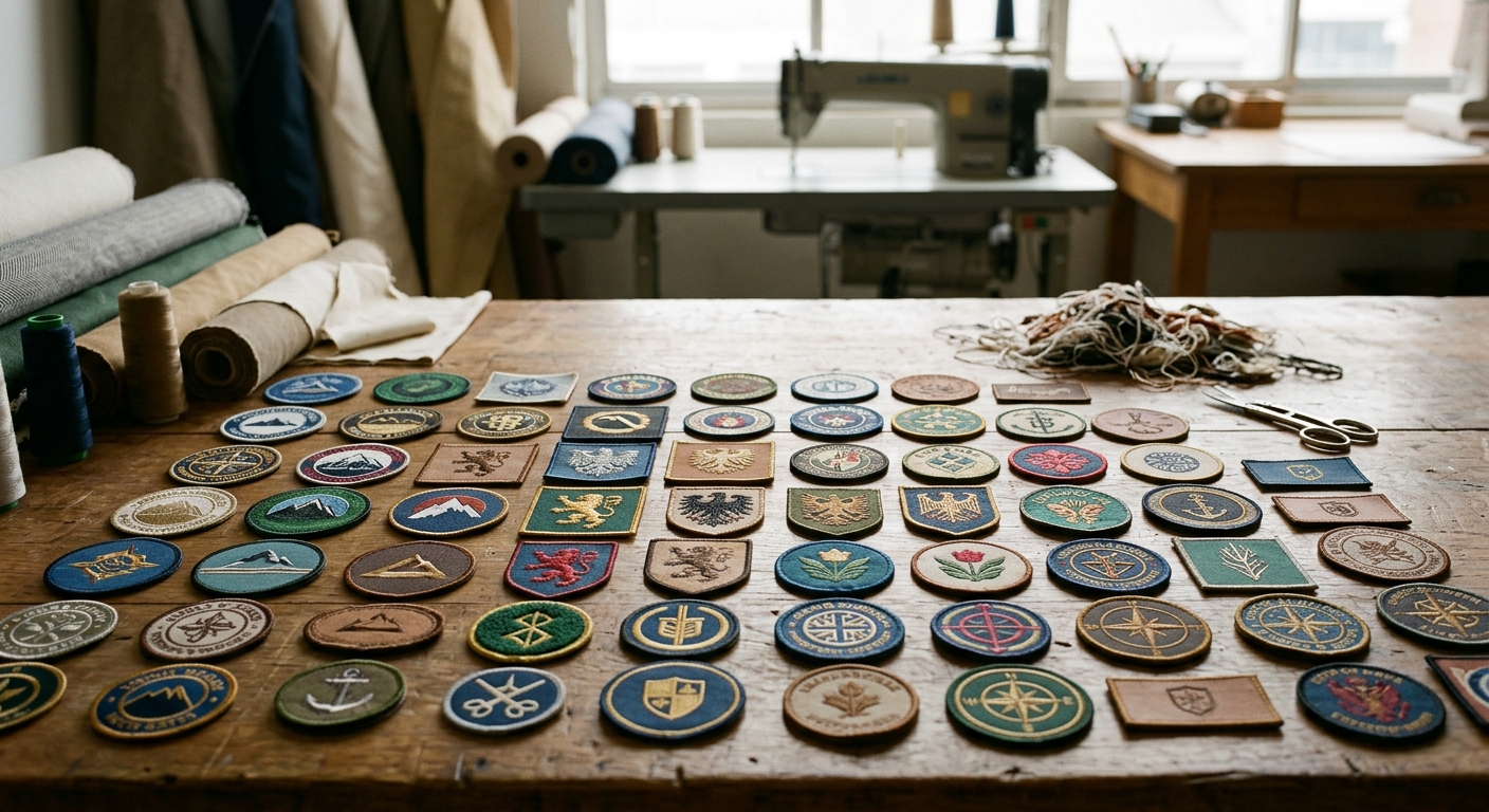 Custom Logo Patches for Apparel Brands Bulk Orders Available