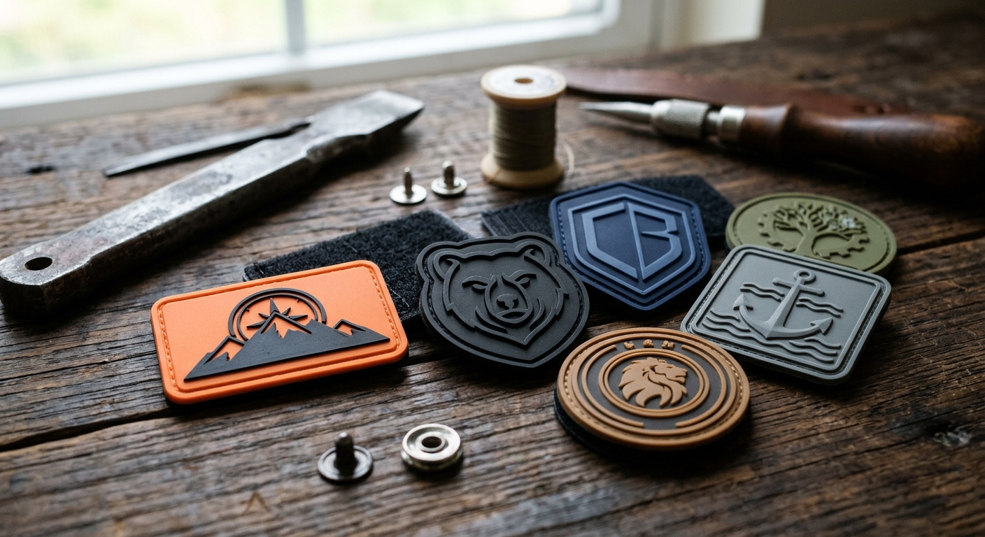 Custom PVC Patches for Durable and Modern Branding