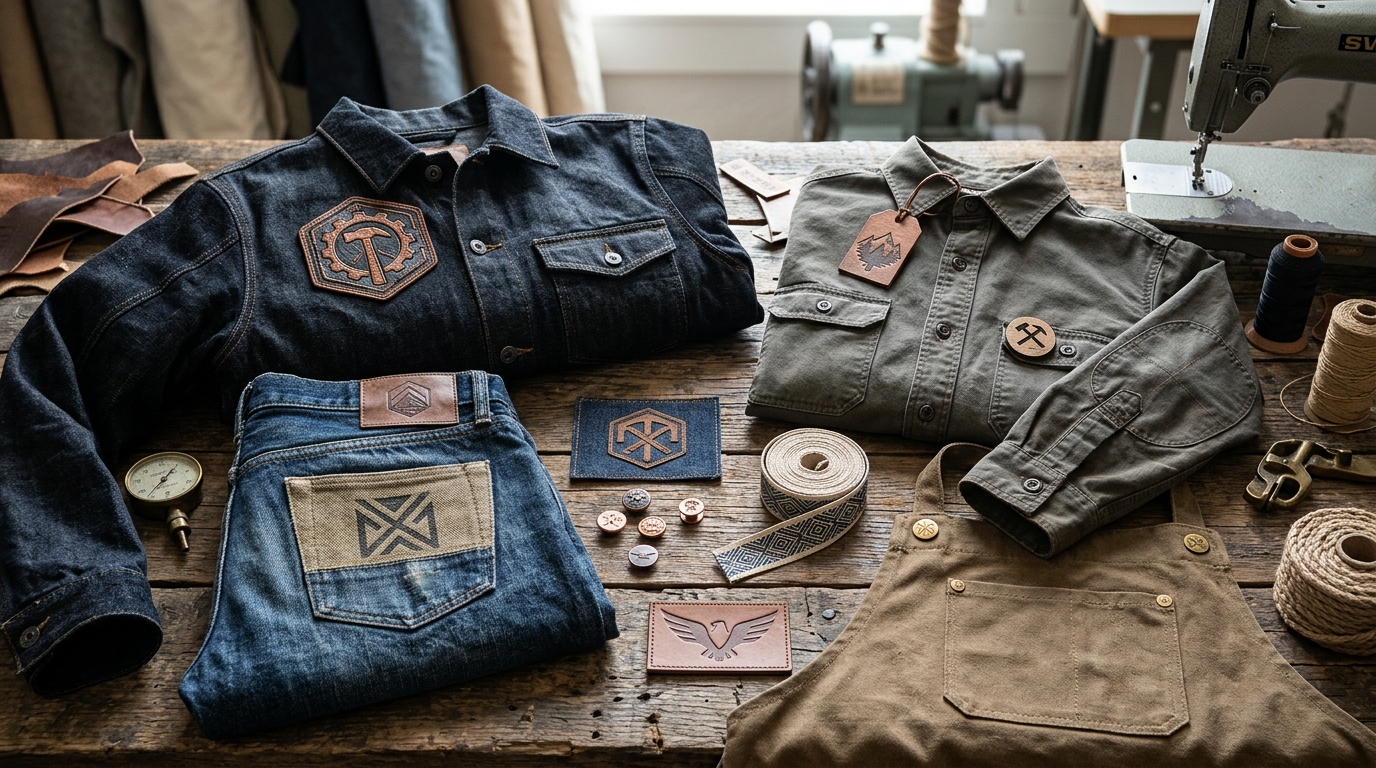 Apparel Branding Ideas for Denim and Workwear