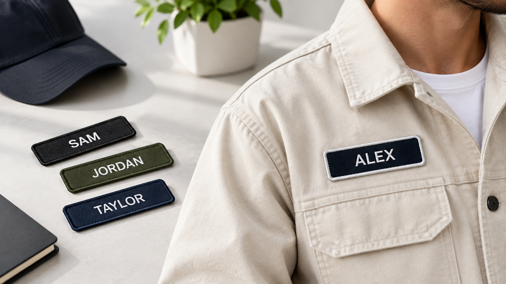 A Better Fit for Your Brand Through Custom Workwear Name Patches